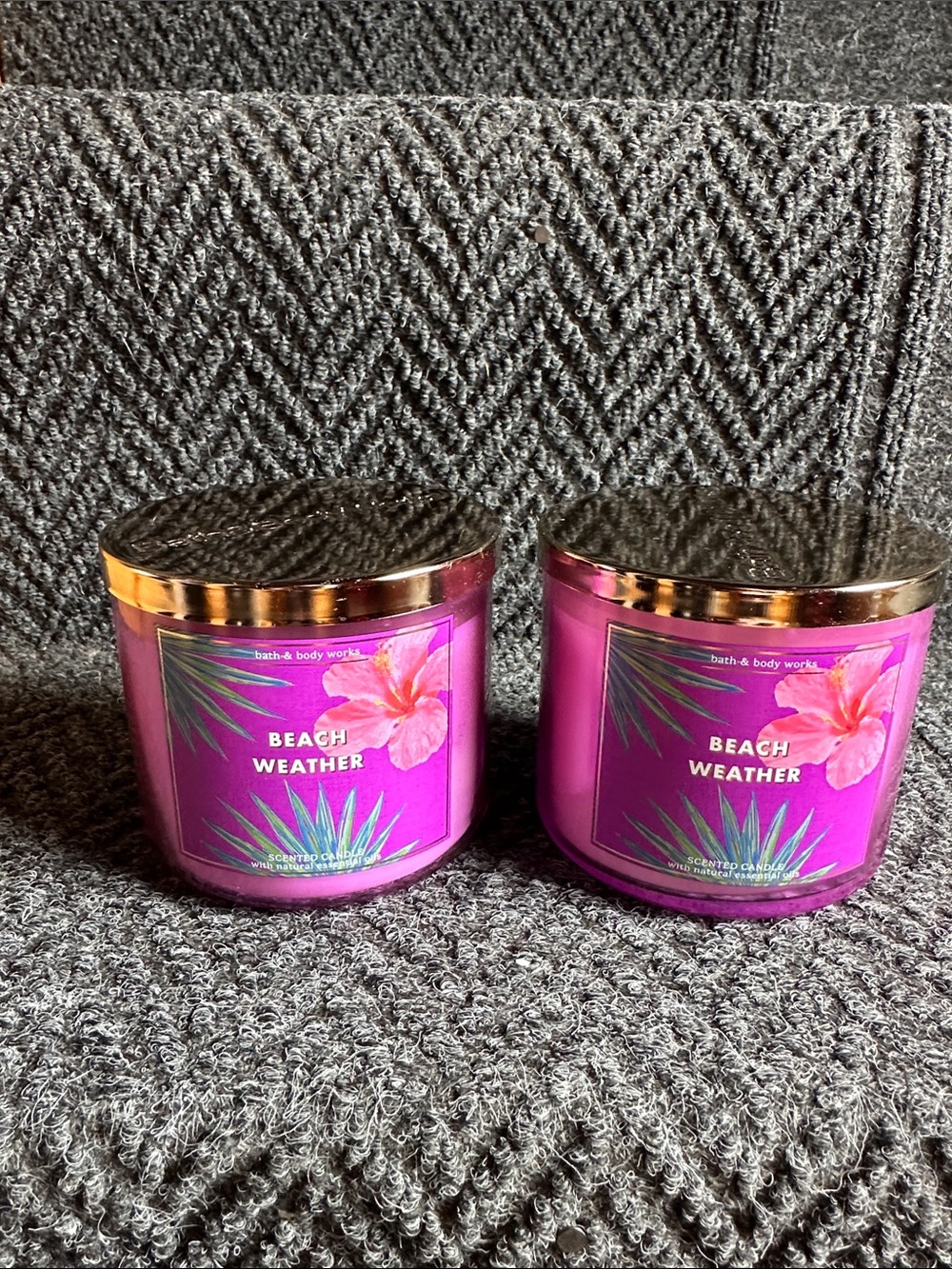 Bath & Body Works Beach Weather 3 Wick Candle